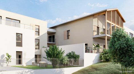 Programme immobilier neuf Les Aquarelles - Marcilly-d'Azergues : logements neufs T2–T5 proche de la gare et de Lyon (69380) - Référence : 15805