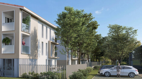 Programme immobilier neuf COEUR DE VILLE - Mions : logements neufs T2–T4 proche des commerces (69780) - Référence : 9526