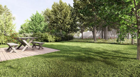 Programme immobilier neuf LES CARRES D'A COTE - Mions, maison avec jardin au cœur de l’Est Lyonnais (69780) - Référence : 17358
