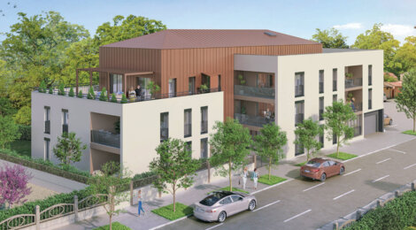 Programme immobilier neuf ePonyme - Neuville-sur-Saône à proximité de Lyon en TER (69250) - Référence : 9485