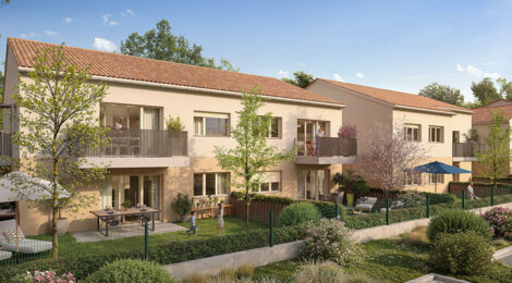 Programme immobilier neuf Arborélia - Oullins-Pierre-Bénite résidence neuve au Perron (69310) - Référence : 17724