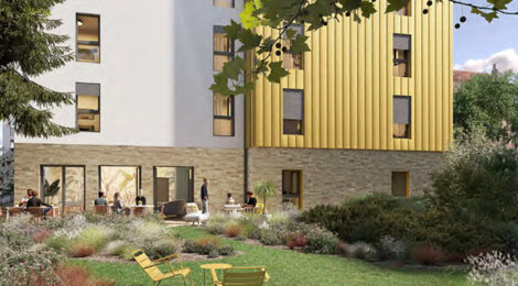 Programme immobilier neuf RUBIX - Oullins-Pierre-Bénite studios meublés pour étudiants Lyon (69600) - Référence : 15985