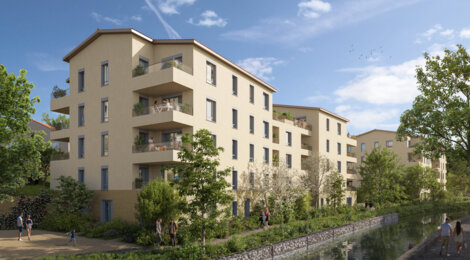 Programme immobilier neuf JARDIN CELADON - Pontcharra-sur-Turdine  résidence au bord du Torranchin (69490) - Référence : 9508