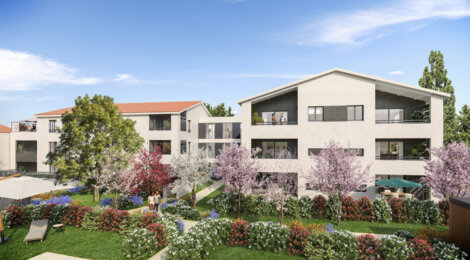 Programme immobilier neuf Le Clos du Tilleul - Pusignan centre-ville dans une résidence à taille humaine (69330) - Référence : 16006