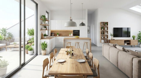 Programme immobilier neuf FLORILLA 2 - Rillieux-la-Pape centre proche de la gare de Sathonay-Rillieux (69140) - Référence : 16075