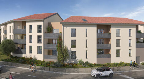 Programme immobilier neuf FLORILLA 2 - Rillieux-la-Pape centre proche de la gare de Sathonay-Rillieux (69140) - Référence : 16075
