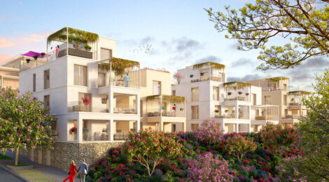 Programme immobilier neuf PREMIERES LOGES - Rillieux-la-Pape : logements neufs modernes et lumineux en centre-ville (69140) - Référence : 14877