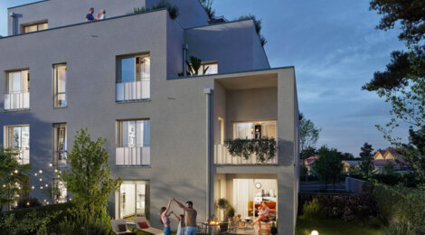 Programme immobilier neuf ESPRIT CRÉPIEUX - Rillieux-la-Pape : Résidence T1–T4 avec cadre résidentiel et confort optimisé proche des commodités (69140) - Référence : 14590