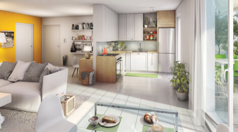 Programme immobilier neuf So New - Rillieux-la-Pape, une résidence contemporaine aux portes de Lyon (69140) - Référence : 17581