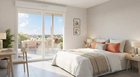 Programme immobilier neuf MURMÛRE - Saint-Bonnet-de-Mure appartements avec extérieurs dans l’Est lyonnais (69720) - Référence : 17320