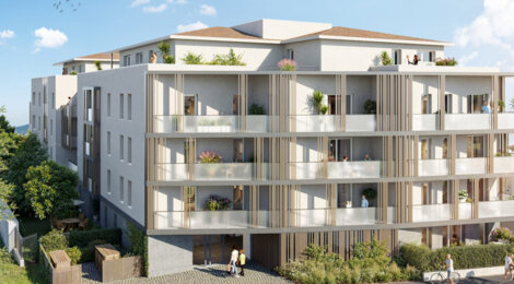 Programme immobilier neuf MURMÛRE - Saint-Bonnet-de-Mure appartements avec extérieurs dans l’Est lyonnais (69720) - Référence : 17320