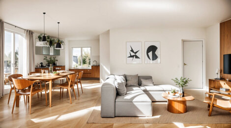 Programme immobilier neuf PATIO D'AZIEU - Saint-Bonnet-de-Mure gare TER de St-Priest à 16 min en voiture (69720) - Référence : 16040