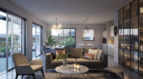 Programme immobilier neuf CONTEMPLATION - Saint-Didier-au-Mont-d’Or : Résidence T2–T5 avec cadre résidentiel et confort optimisé proche des commodités (69370) - Référence : 14768