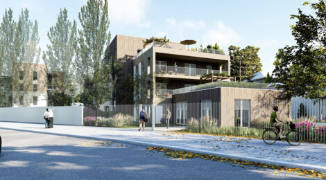 Programme immobilier neuf Lumiflore - Saint-Genis-Laval proche métro B (69230) - Référence : 16018