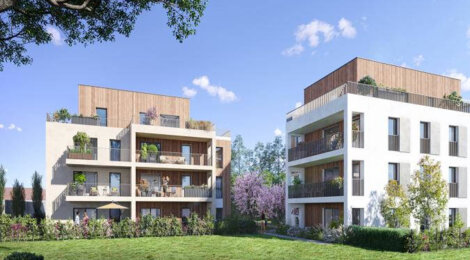 Programme immobilier neuf Lumiflore - Saint-Genis-Laval proche métro B (69230) - Référence : 16018