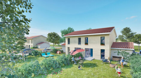 Programme immobilier neuf Les Allées Fleurie - Saint-Georges-de-Reneins proche du centre-bourg et à 35 km de Lyon (69830) - Référence : 16015