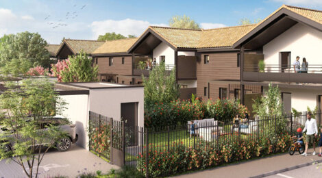 Programme immobilier neuf Les Prairies de Saint-Pierre - Saint-Pierre-de-Chandieu : Résidence T3–T5 avec cadre pavillonnaire et confort optimisé proche des commodités (69780) - Référence : 6895