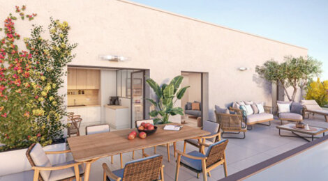 Programme immobilier neuf ORIEL - Saint-Priest appartements lumineux près du T2 (69800) - Référence : 17269