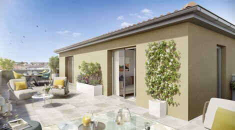 Programme immobilier neuf VILLA JARDIN - Saint-Priest proche gare à 15 min de Lyon Perrache (69800) - Référence : 16025