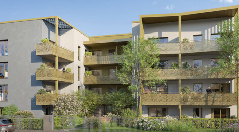 Programme immobilier neuf ATRIA - Saint-Priest résidence conviviale près du centre-ville (69800) - Référence : 17307