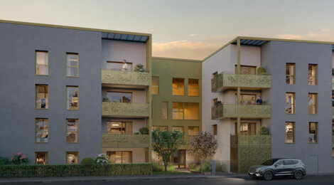 Programme immobilier neuf ATRIA - Saint-Priest résidence conviviale près du centre-ville (69800) - Référence : 17307