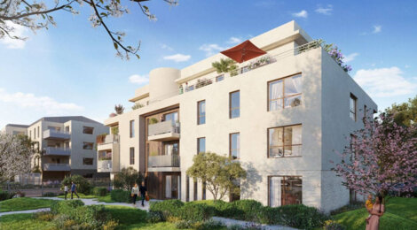Programme immobilier neuf TOM ET NINA - Saint-Priest : Résidence T2–T4 avec cadre résidentiel et confort optimisé proche des transports (69800) - Référence : 14575