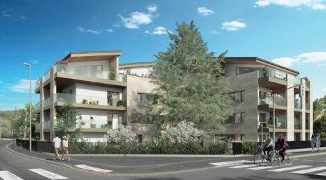 Programme immobilier neuf SNC SINGULIER - Sainte-Foy-lès-Lyon : logements neufs spacieux et jardin paysager à Lyon (69110) - Référence : 15706