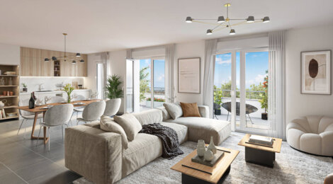 Programme immobilier neuf LES JARDINS DE COLETTE - Sérézin-du-Rhône proche de Lyon en TER (69360) - Référence : 9527
