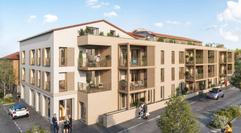 Programme immobilier neuf LES JARDINS DE COLETTE - Sérézin-du-Rhône proche de Lyon en TER (69360) - Référence : 9527