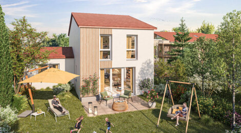 Programme immobilier neuf LES JARDINS DE COLETTE - Sérézin-du-Rhône proche de Lyon en TER (69360) - Référence : 9527