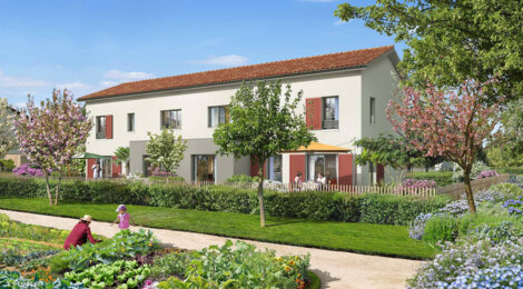 Programme immobilier neuf Domaine Beau Vallon - Solaize : logements neufs lumineux et spacieux proche de Lyon (69360) - Référence : 7477