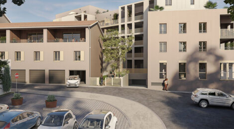 Programme immobilier neuf CONVERGENCE - Tarare cadre urbain proche Croizat appartements avec balcon ou terrasse (69170) - Référence : 17203