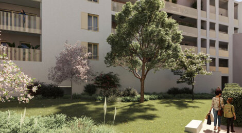 Programme immobilier neuf CONVERGENCE - Tarare cadre urbain proche Croizat appartements avec balcon ou terrasse (69170) - Référence : 17203