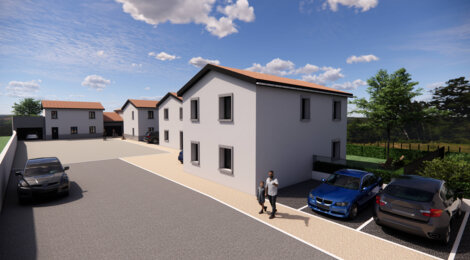 Programme immobilier neuf LE 9 - Ternay maisons neuves à quelques encablures du coeur de ville (69360) - Référence : 12438