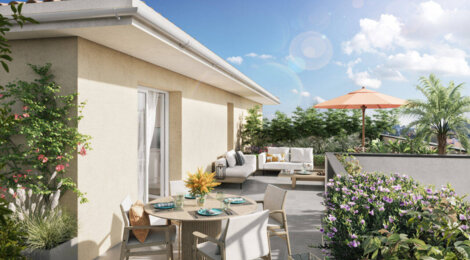 Programme immobilier neuf O'Village - Titre : Vaulx-en-Velin : logements neufs lumineux et conviviaux en quartier Village (69120) - Référence : 14887