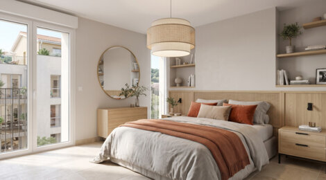 Programme immobilier neuf O'Village - Titre : Vaulx-en-Velin : logements neufs lumineux et conviviaux en quartier Village (69120) - Référence : 14887