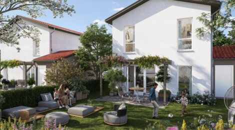 Programme immobilier neuf NUANCES TOUSSIEU - Toussieu dernière maison neuve 5 pièces dans un cadre verdoyant (69780) - Référence : 18641