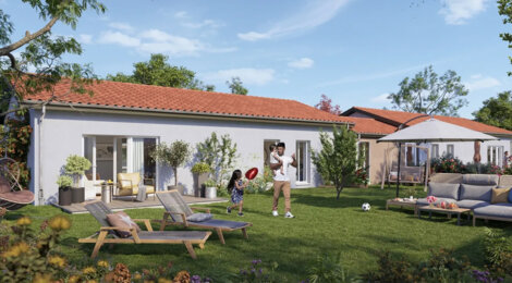 Programme immobilier neuf NUANCES TOUSSIEU - Toussieu dernière maison neuve 5 pièces dans un cadre verdoyant (69780) - Référence : 18641