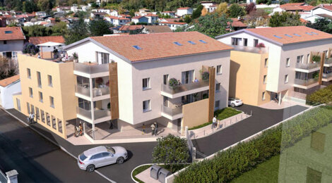 Programme immobilier neuf COEUR TOUSSIEU - Toussieu proche mairie (69780) - Référence : 13589