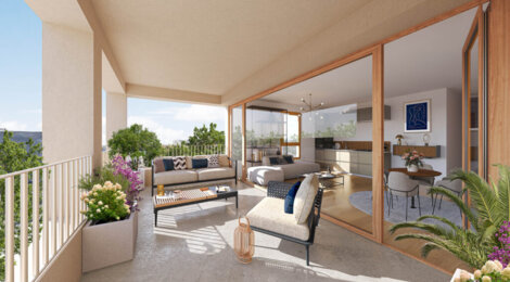 Programme immobilier neuf RenouVaulx - Vaulx-en-Velin : logements neufs proches du tram T9 et des transports lyonnais (69120) - Référence : 15992