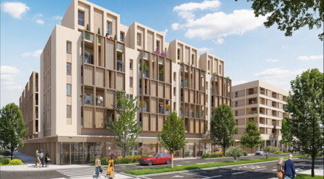 Programme immobilier neuf RenouVaulx - Vaulx-en-Velin : logements neufs proches du tram T9 et des transports lyonnais (69120) - Référence : 15992