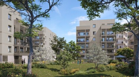 Programme immobilier neuf SOHA - Vaulx-en-Velin résidence neuve proche métro A La Soie (69120) - Référence : 15925