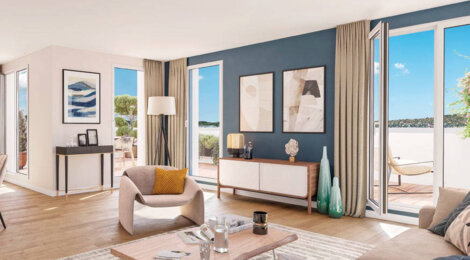 Programme immobilier neuf NATURE EN VILLE - Vaulx-en-Velin secteur central à proximité du tram T9 (69120) - Référence : 16031