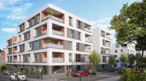 Programme immobilier neuf KUBIK GARDEN - Vénissieux appartements du studio au 4 pièces en centre-ville (69200) - Référence : 17644