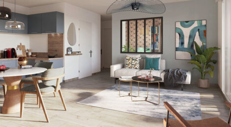 Programme immobilier neuf ARBOREA - Vénissieux appartements neufs proche tram T6 et Lyon (69200) - Référence : 17081