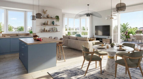 Programme immobilier neuf ARBOREA - Vénissieux appartements neufs proche tram T6 et Lyon (69200) - Référence : 17081