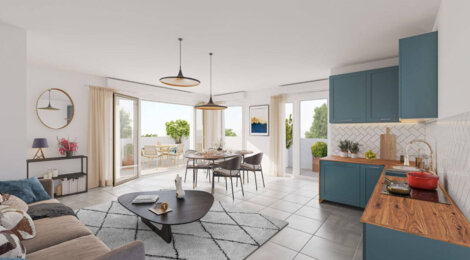 Programme immobilier neuf Le 349 - Moulin à vent - Vénissieux aux portes de Lyon proche bus C12 (69200) - Référence : 15993