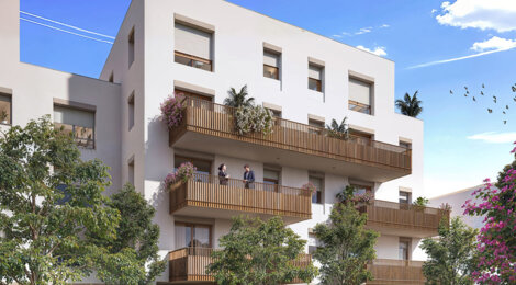 Programme immobilier neuf PLEIN CENTRE - Vénissieux cadre urbain pratique proche parc Louis Dupic et Lyon (69200) - Référence : 17465