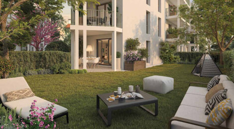 Programme immobilier neuf L'Emeraude - Vénissieux Moulin à proximité des tramways T4 et T6 (69200) - Référence : 15997