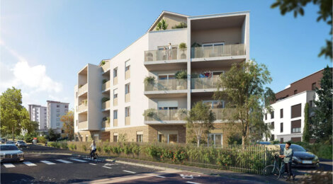 Programme immobilier neuf AVENIA - Vénissieux proche du métro Parilly (69200) - Référence : 13444
